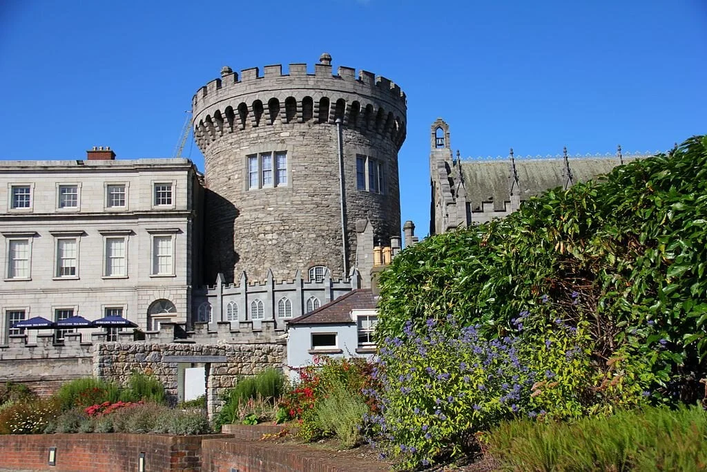 A nice view of the Record Tower of Dublin Castle. 