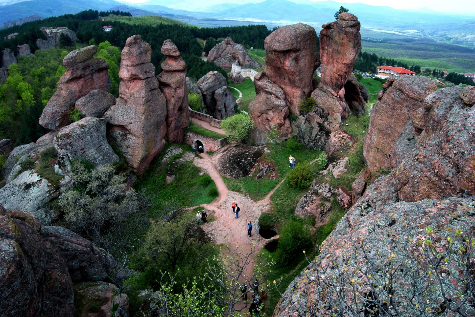 Крепость и скалы Белоградчика в Болгарии