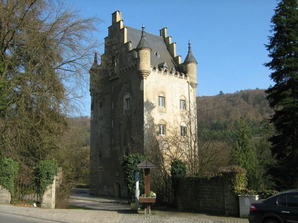 Gothic Structure of Schoenfels Castle