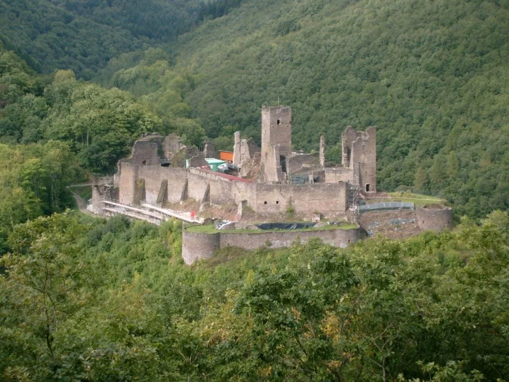 Brandenbourg Castle Aerial View