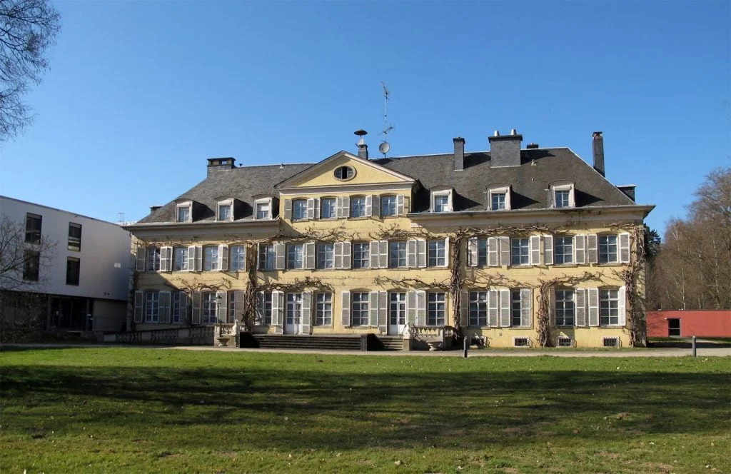 Front View of Colpach Castle